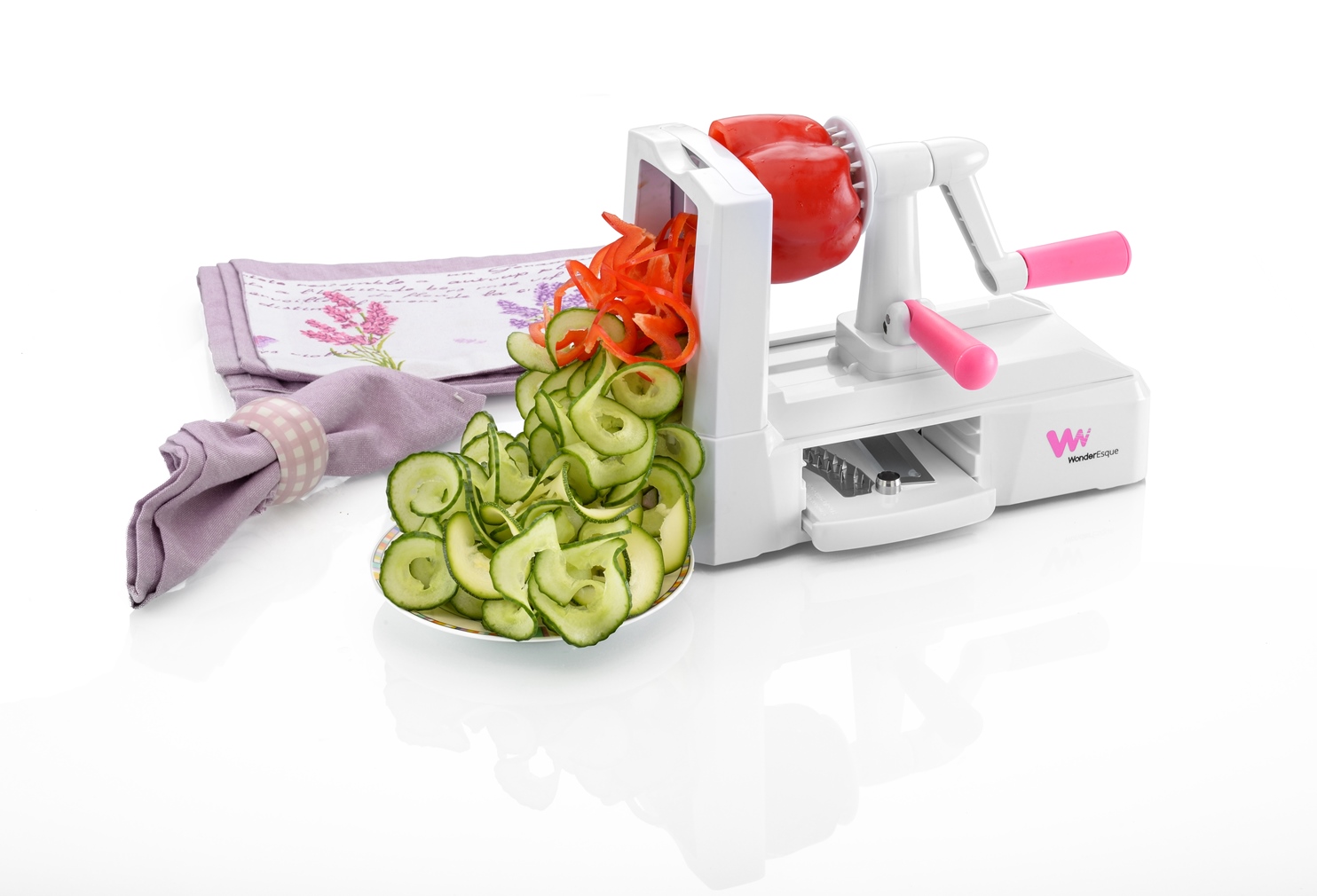 WonderEsque Tri Blade Compact Spiralizer Review on Fix_It_With_Fran_dot_com