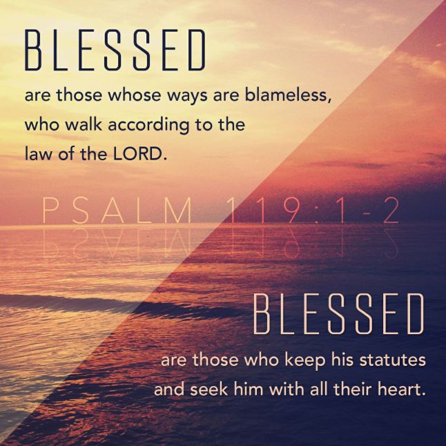 Psalm119:1-2 Psalm 119:1-2
